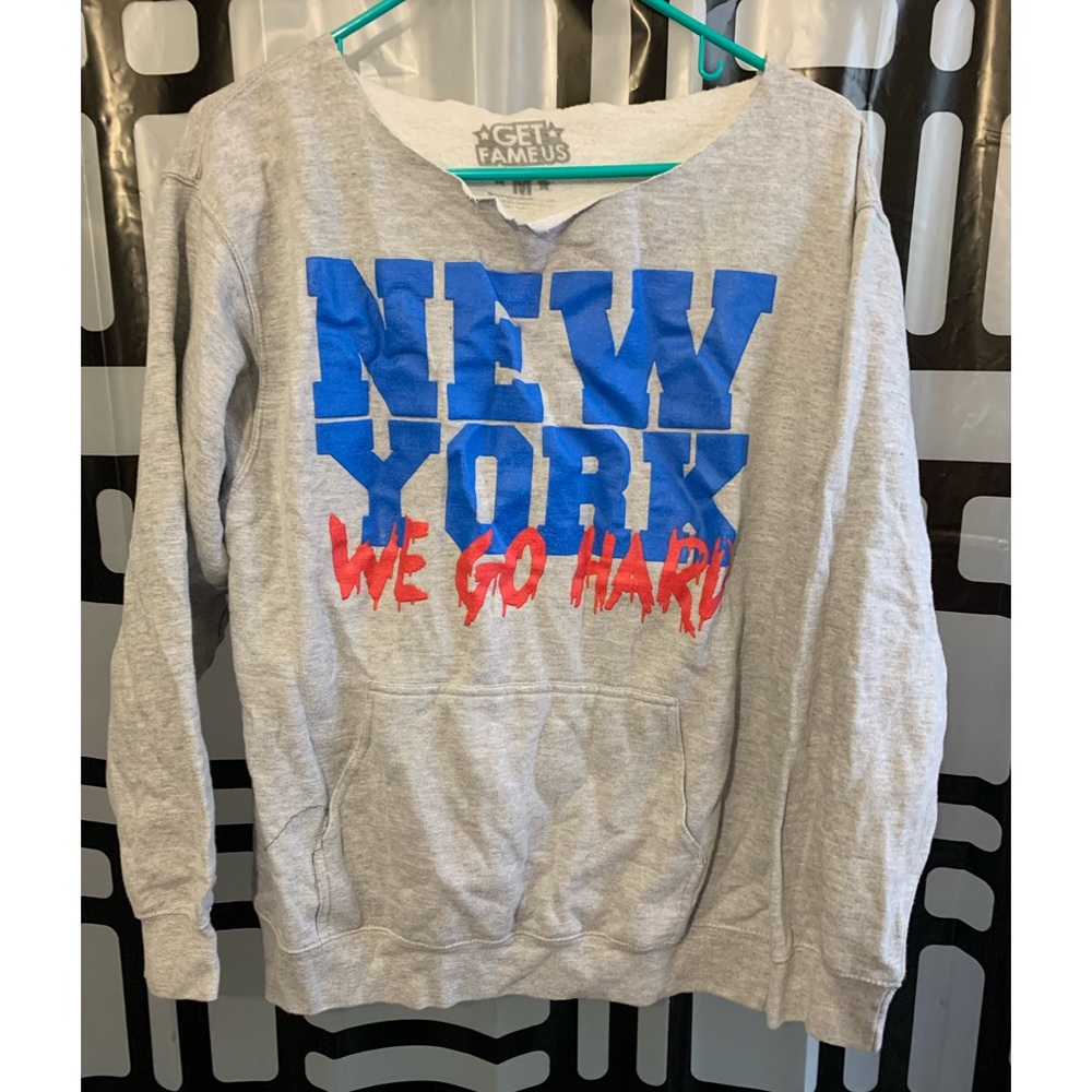 🔥5/$25- Get Fame Us Sweater Sz M